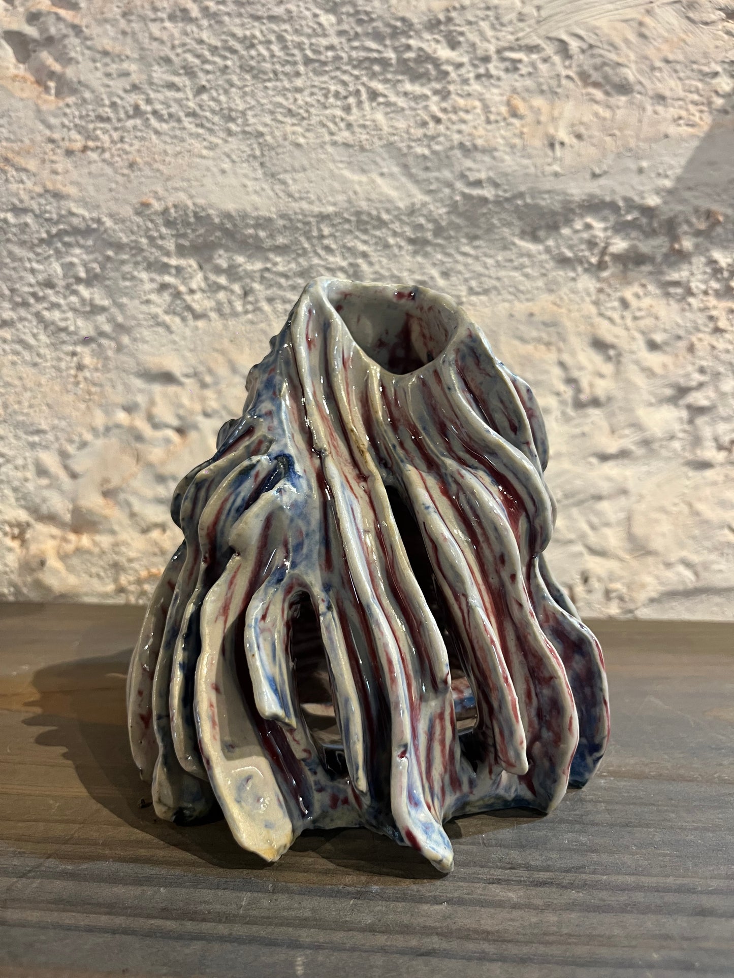 Volcano sculpture