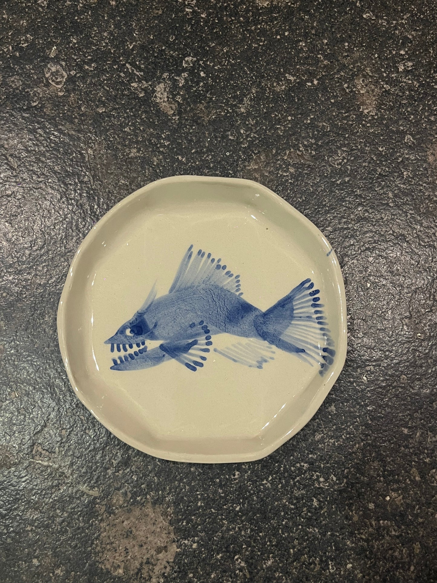 Fish Print Plate
