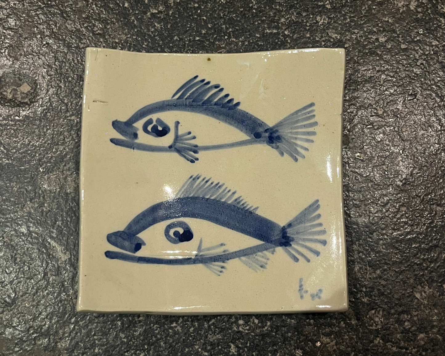 Double Fish Print Plate