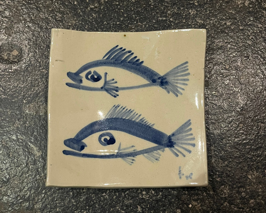 Double Fish Print Plate