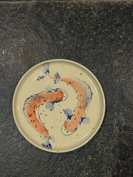 Koi Fish Plate