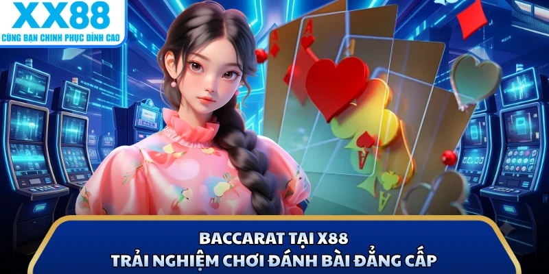 Baccarat Tại X88 - Trải Nghiệm Chơi Đánh Bài Đẳng Cấp 1 Baccarat Tại X88 - Trải Nghiệm Chơi Đánh Bài Đẳng Cấp
